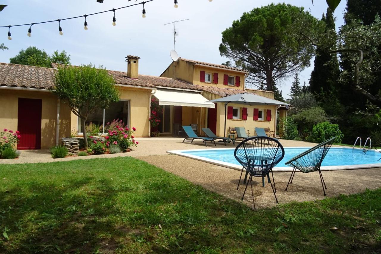 Villa La Mésange Bleue - piscine privée LʼIsle-sur-la-Sorgue Esterno foto