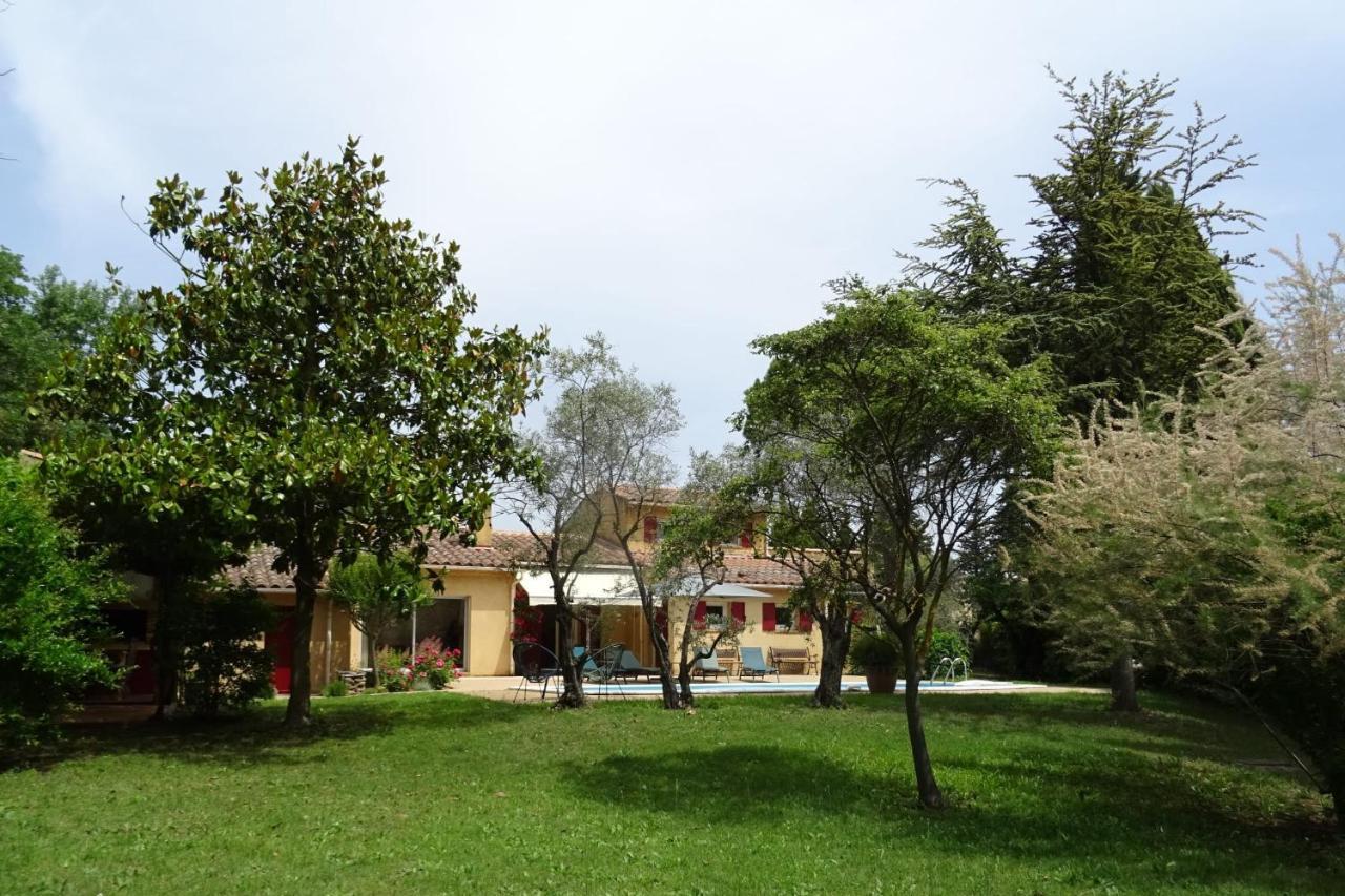 Villa La Mésange Bleue - piscine privée LʼIsle-sur-la-Sorgue Esterno foto