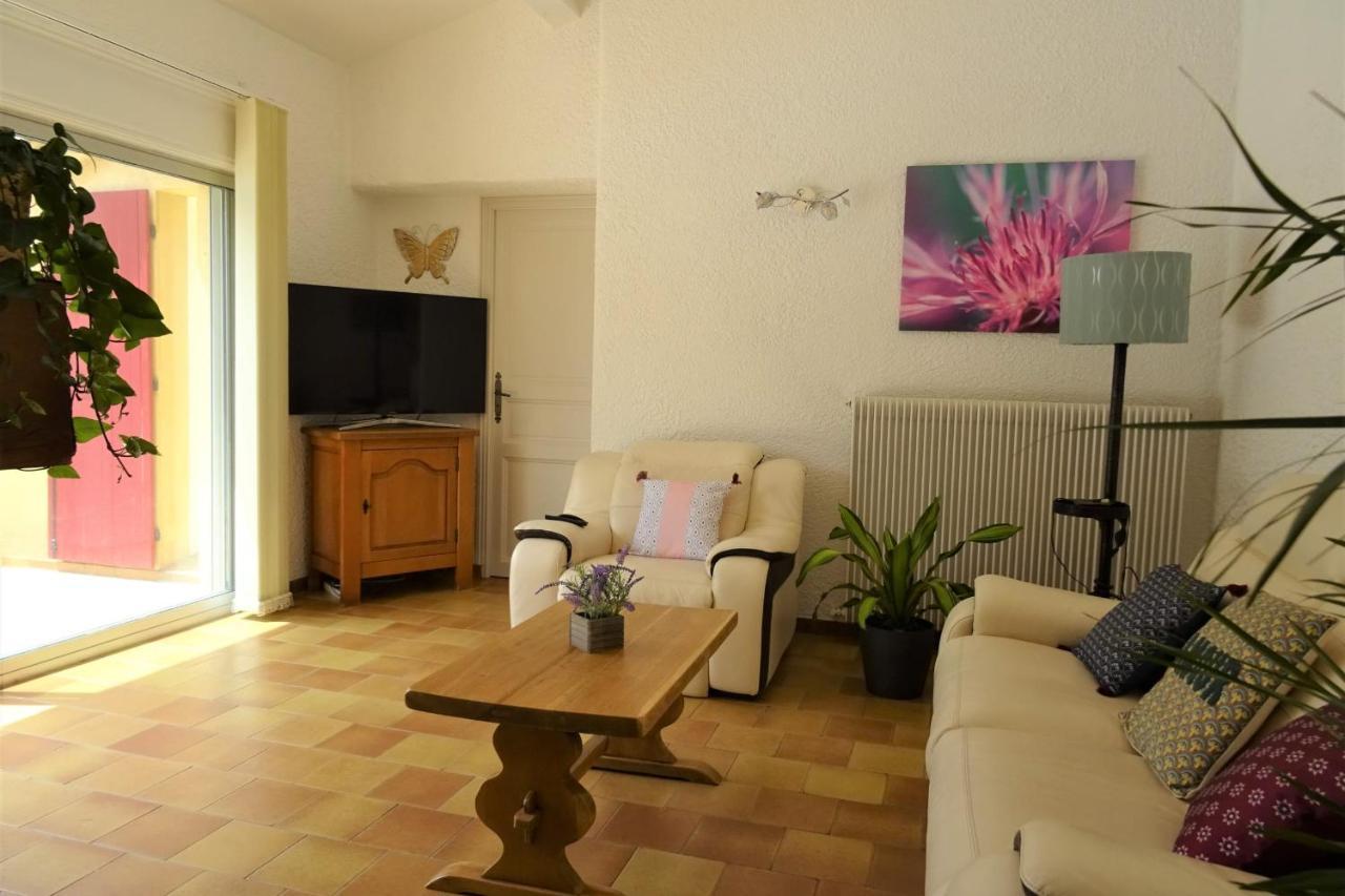 Villa La Mésange Bleue - piscine privée LʼIsle-sur-la-Sorgue Esterno foto