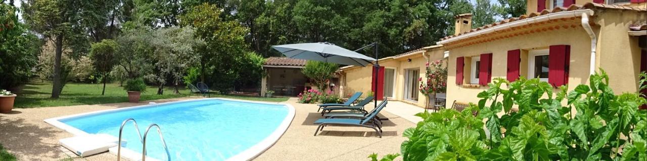 Villa La Mésange Bleue - piscine privée LʼIsle-sur-la-Sorgue Esterno foto